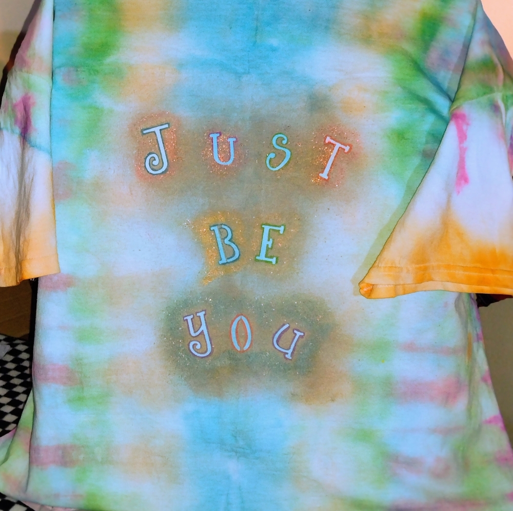 Handcrafted tye dye tshirt